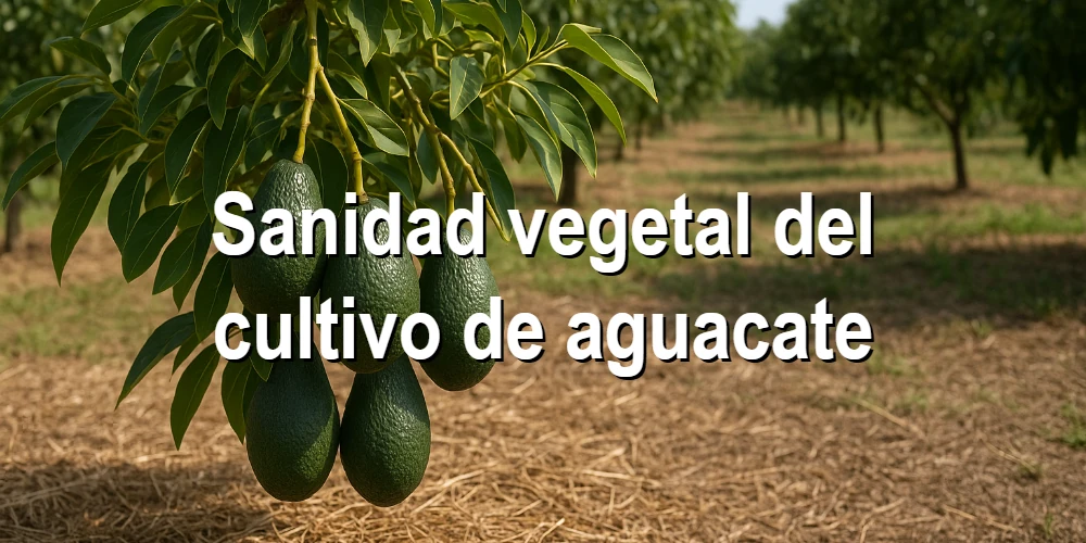 Sanidad vegetal del cultivo de aguacate